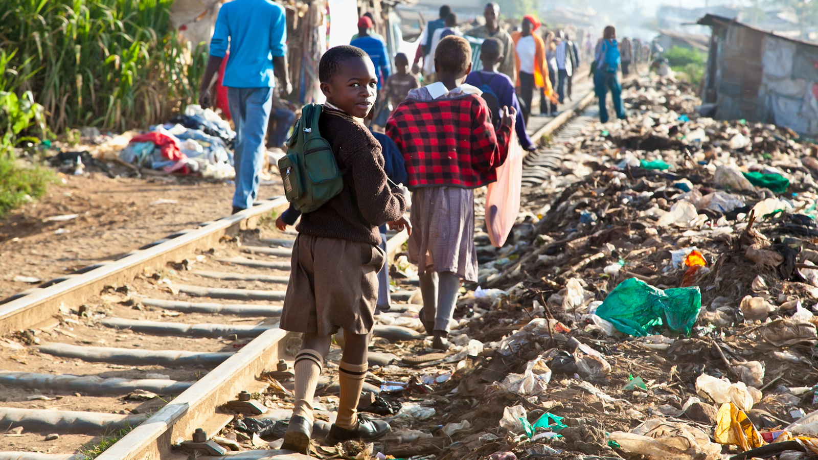 plastic pollution in Nairobi