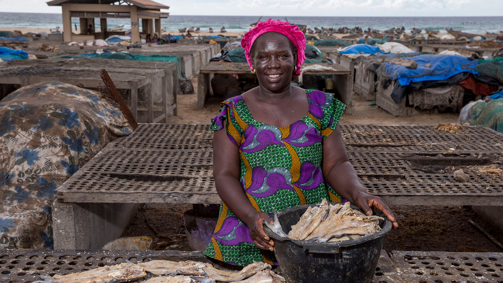 Fish market Senegal
