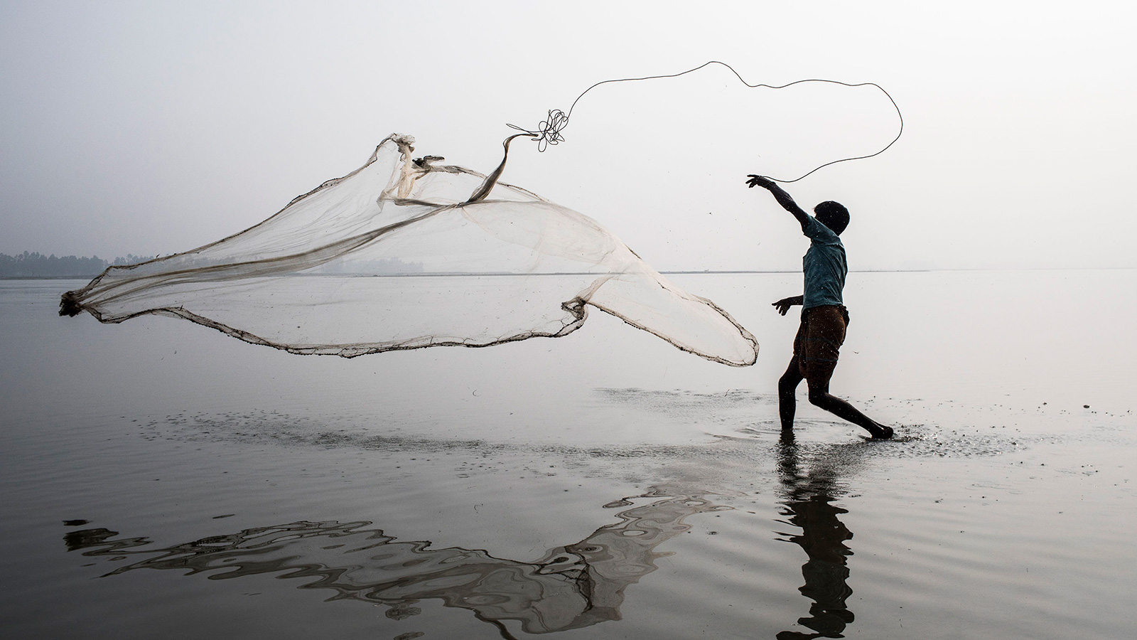 River fisherman, Bangladesh