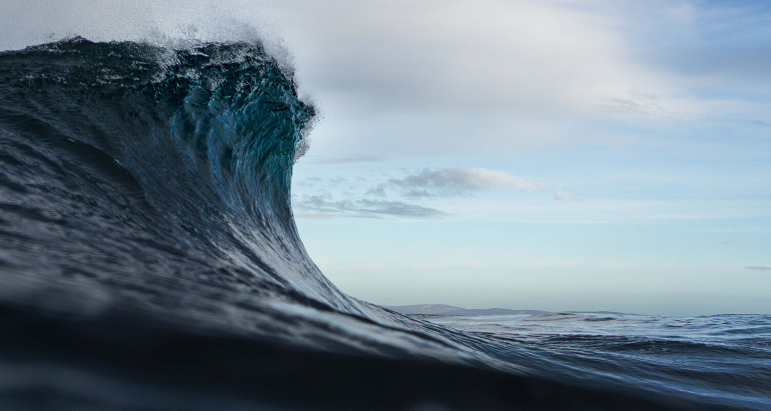 large ocean wave